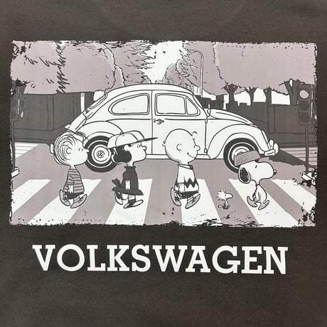 VW ×PEANUTS　コラボ　裏毛トレーナー　アビーロード SVW-002