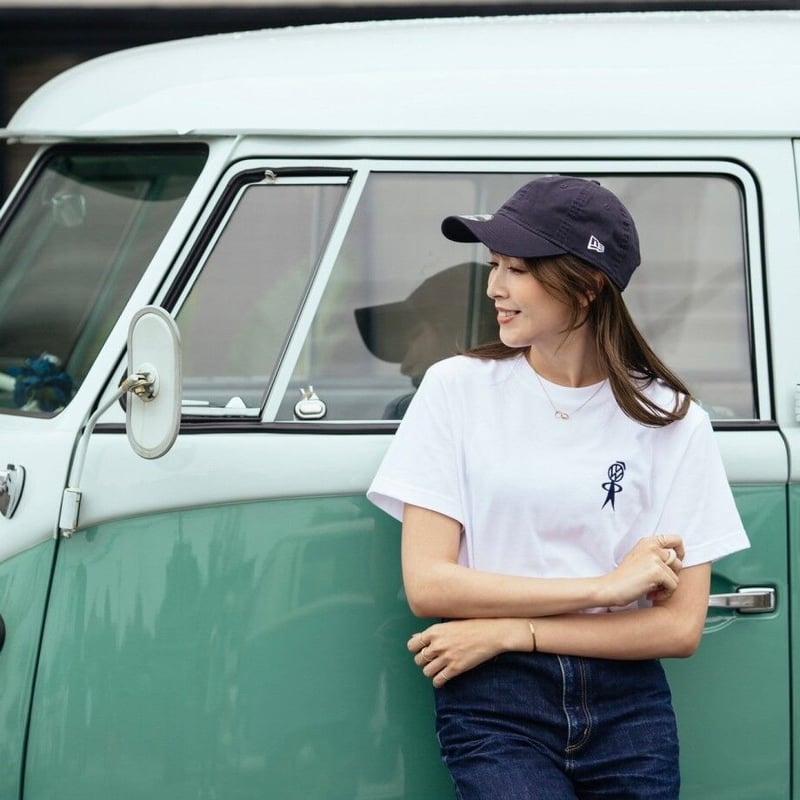 VOLKS WAGEN BUBBLE HEAD ワンポイント刺繡 TシャツBVW8351M |