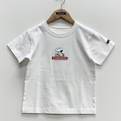 KIDS　スヌーピー×VW刺繡Tシャツ 402C