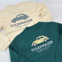 VW　TYPE 1　BEETLE　裏毛トレーナー　KIDSサイズ DVW6303C