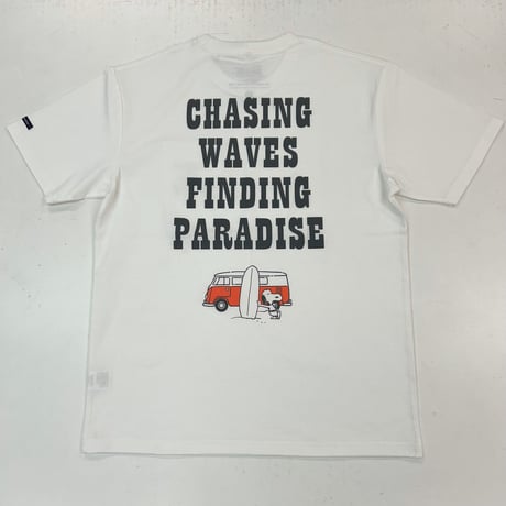 VW/PEANUTS コラボ　バックロゴポケ付きTシャツ　157