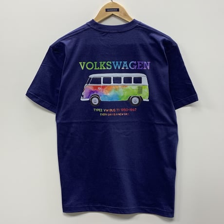 VW　レインボーTシャツ　TYPE2　T1BUS  BVW8357M