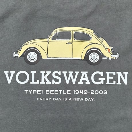 VW TYPE1 BEETLE 裏毛トレーナー DVW6303M