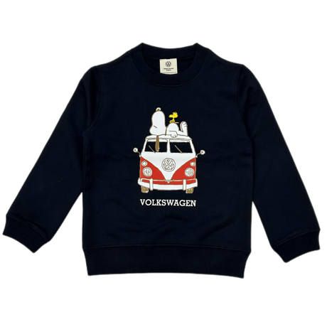 VW×PEANUTS　コラボ　BUSプリント　KIDSトレーナーSVW6333-801