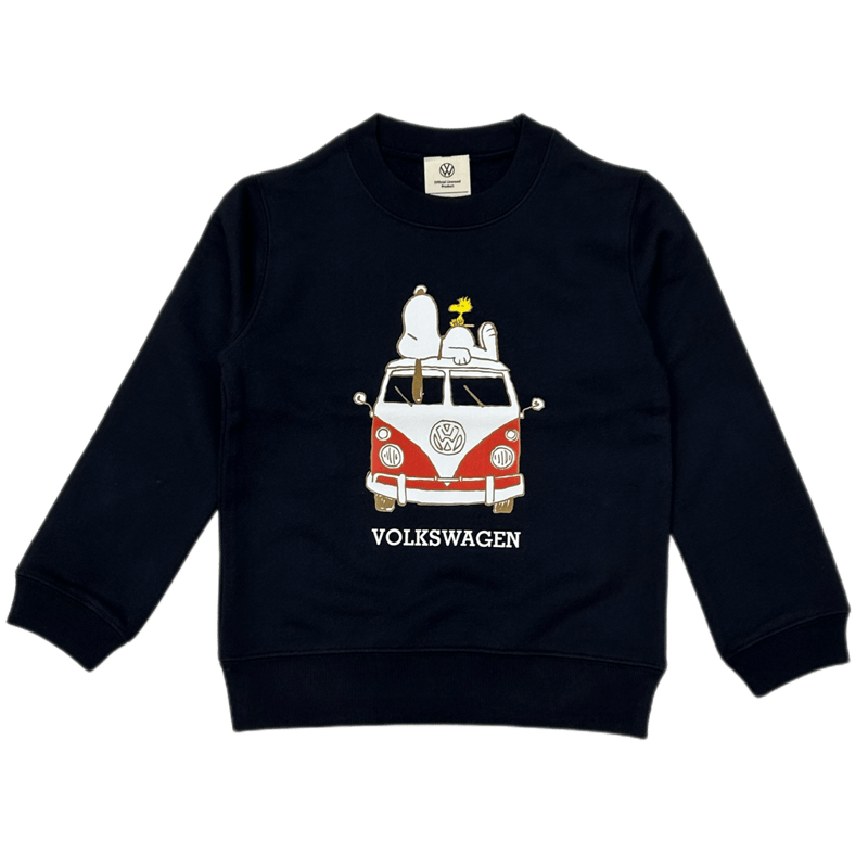 VW×PEANUTS コラボ BUSプリント KIDSトレーナーSVW6333-801 | S