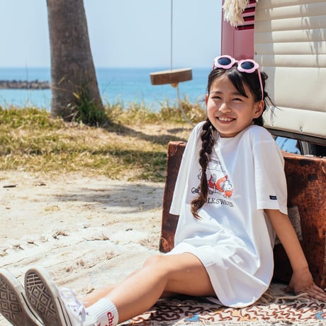 KIDS　スヌーピー×VWプリントTシャツ　405C