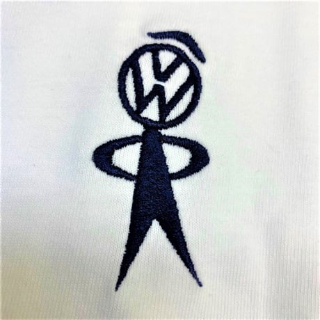 VOLKS WAGEN BUBBLE HEAD ワンポイント刺繡　TシャツBVW8351M