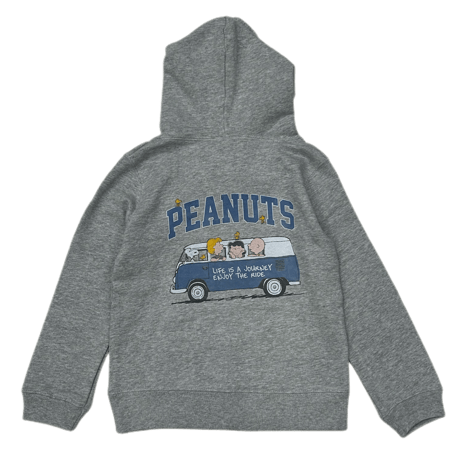 VW×PEANUTS KIDS　BUSと仲間たちプルパーカーSVW6333-803
