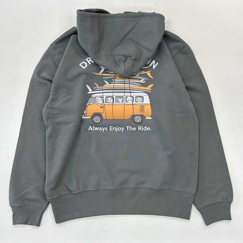 VW 裏毛プルパーカー DRIVEN BY FUN DVW6304M | SUN & WEAR
