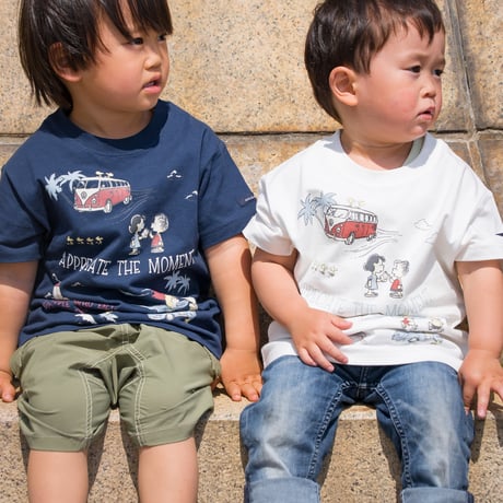 VW/PEANUTSコラボランダムプリントTシャツ　enjoy summer　159