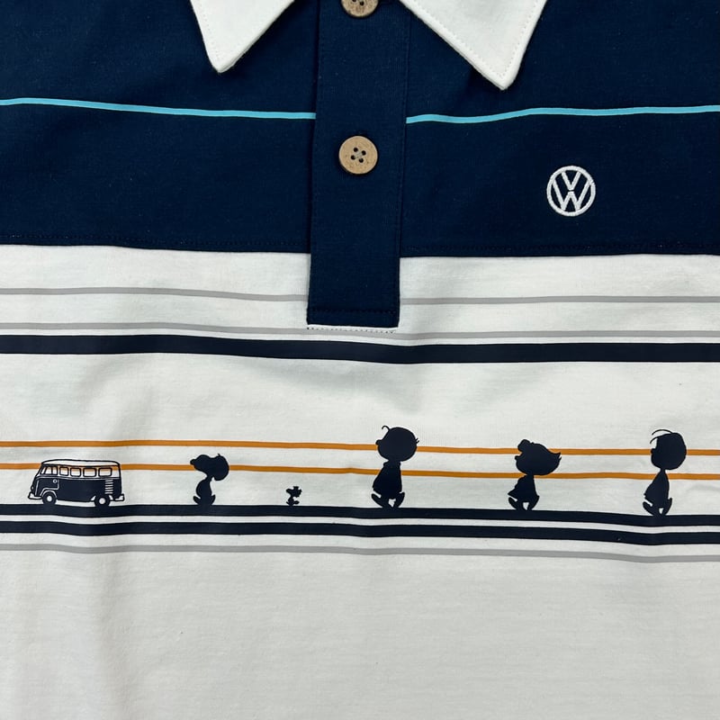 PEANUTS×VW ランダムボーダーポロ SVW1142-271 | SUN & WEARG