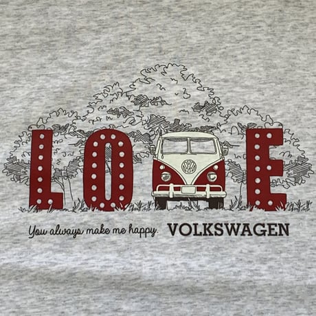 VW　LOVE　BUSトレーナー　BVW9304M