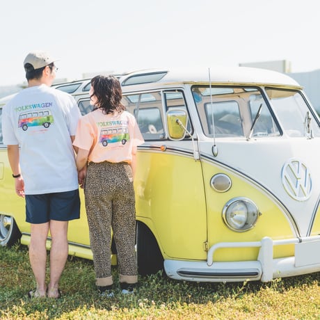 VW　レインボーTシャツ　TYPE2　T1BUS  BVW8357M