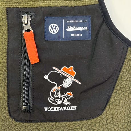 VW×PEANUTSコラボ　あったかボアベストSVW1934-806