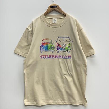 VW　レインボーTシャツ　BUS&BEETLE　BVW8355M
