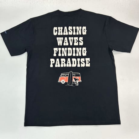 VW/PEANUTS コラボ　バックロゴポケ付きTシャツ　157