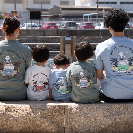 VW/PEANUTSコラボＴシャツ　starlit adventures 　158