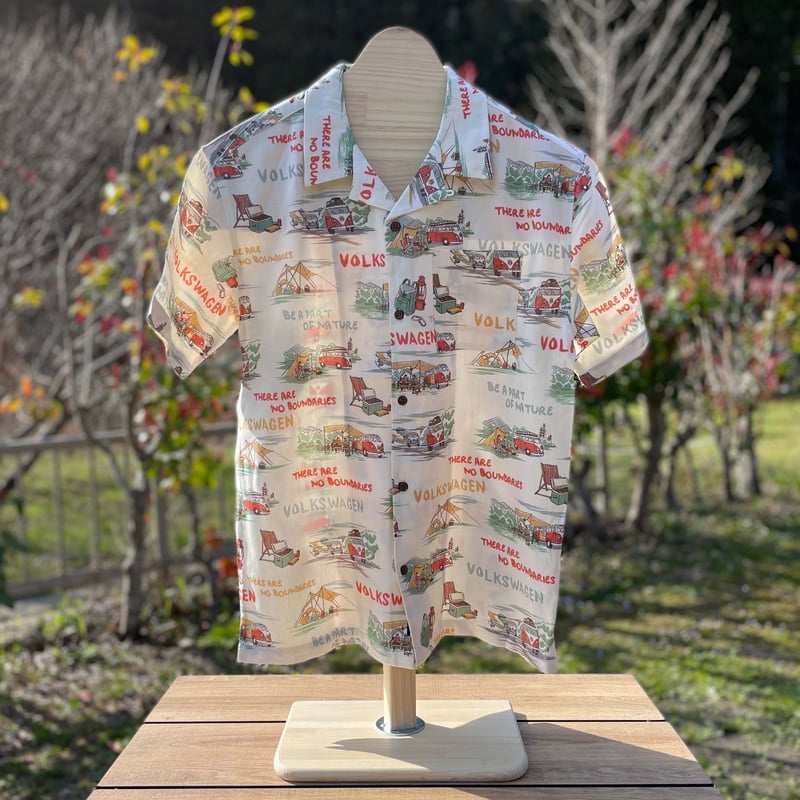 ワーゲンバスキャンプアロハシャツKVW2150M | SUN & WEARGARAGE 