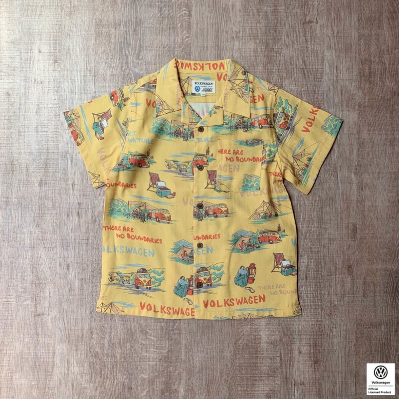 KIDSワーゲンバスキャンプアロハシャツKVW2150C | SUN & WEARGARAGE KIDSワーゲンバスキャンプアロハシャツKVW2150C | SUN & WEARGARAGE