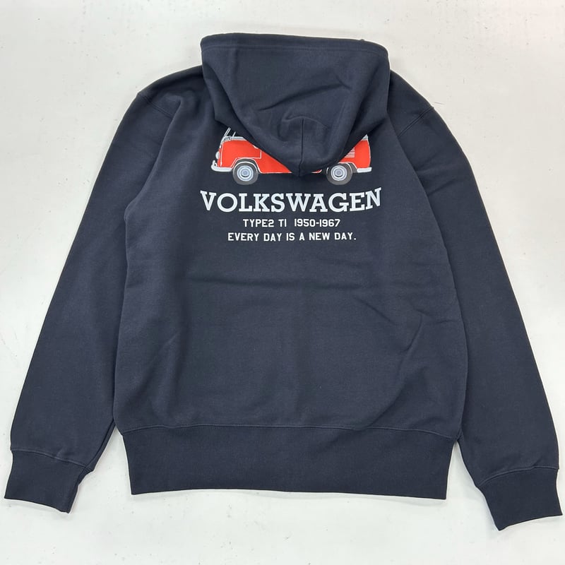 VW T1 BUS 裏毛フルジップパーカー DVW6305M | SUN & WEARGARAGE