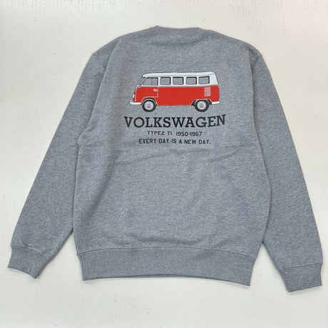 VW　T1　BUS　裏毛トレーナー　DVW6302M