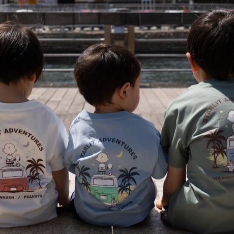VW/PEANUTSコラボＴシャツ  sterlit adovebttures   KIDS  158