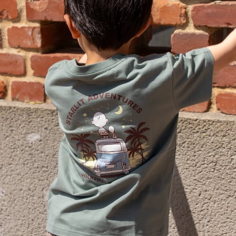 VW/PEANUTSコラボＴシャツ  sterlit adovebttures   KIDS  158