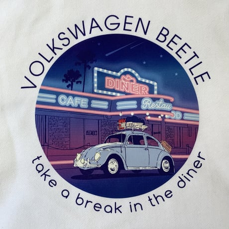 VW 　BEETLE　 サークルダイナープルパーカー　BVW9307M