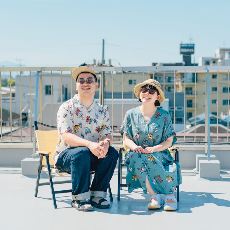 イヌヌワン VW×PEANUTSコラボ 半袖ワンピースシャツ ネイビー 273 | SUN & WEARG