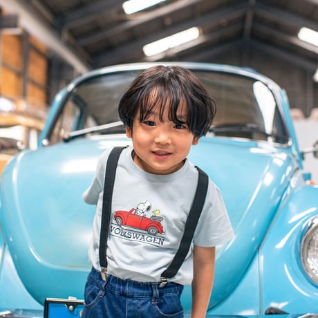 KIDS　スヌーピー×VWプリントTシャツ　401C