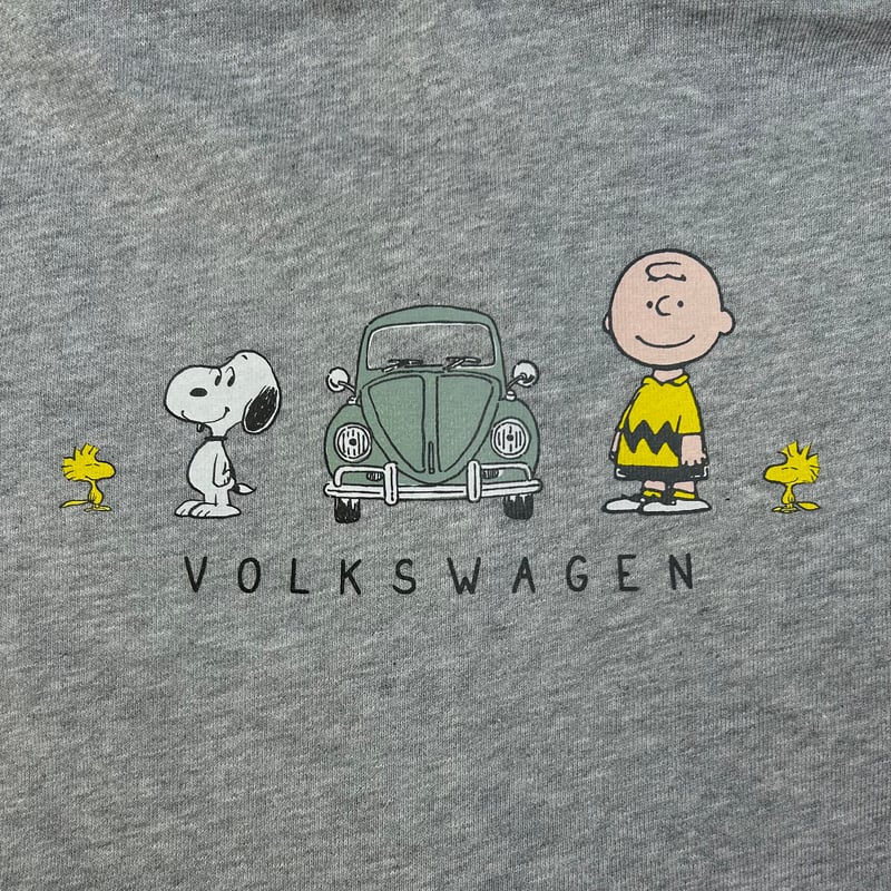 希少 新品未使用 スヌーピー PEANUTS × Volkswagen ワーゲン VW×PEANUTSコラボ KIDS フルジップパーカーSVW6333-805 | SUN &