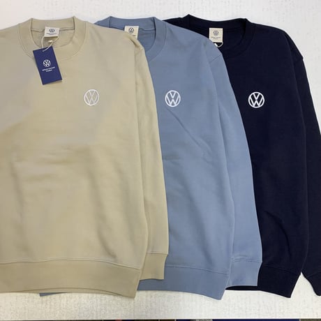 VW T1 BUS フロント刺繍トレーナー  BVW9300M