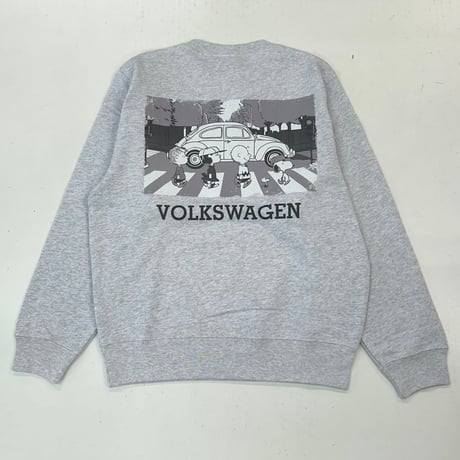 VW ×PEANUTS　コラボ　裏毛トレーナー　アビーロード SVW-002