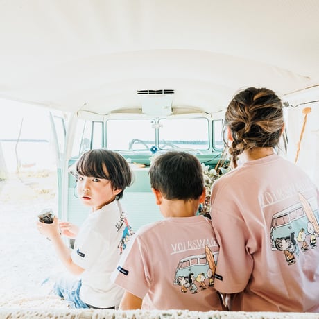 スヌーピー×VWプリントTシャツ 404