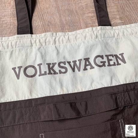 VW T1 BUS ポケッタブルツートントートバッグ(レギュラーサイズ)KVW3954M