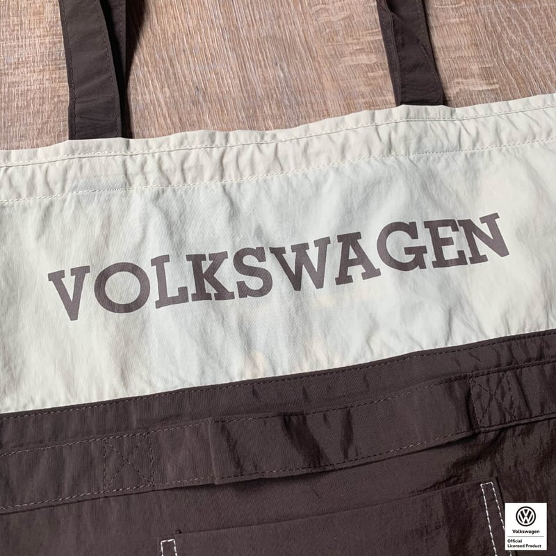 VW T1 BUS ポケッタブルツートントートバッグ(レギュラーサイズ
