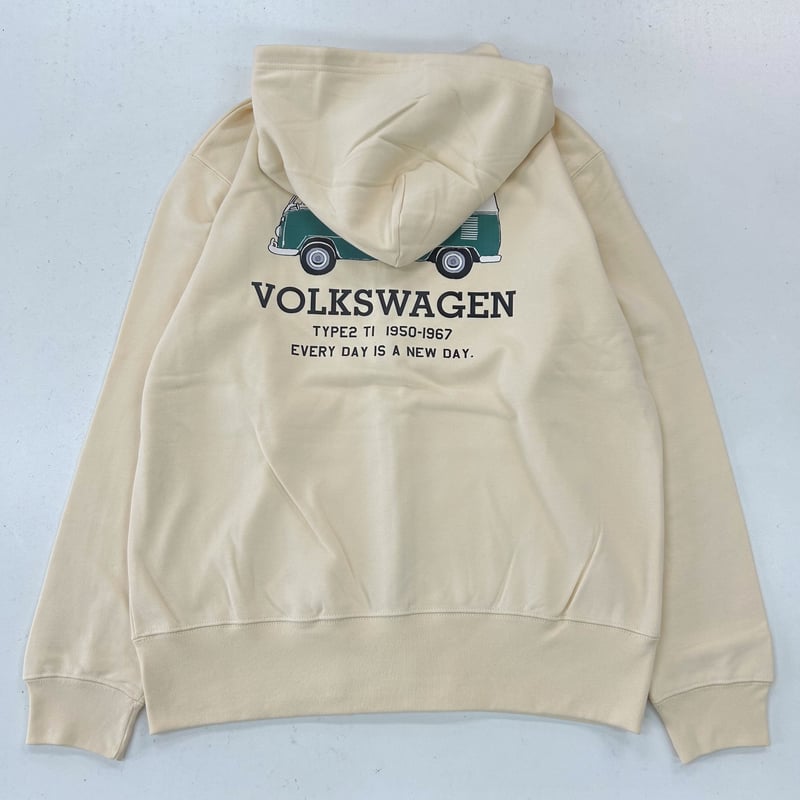 VW T1 BUS 裏毛フルジップパーカー DVW6305M | SUN & WEARGARAGE