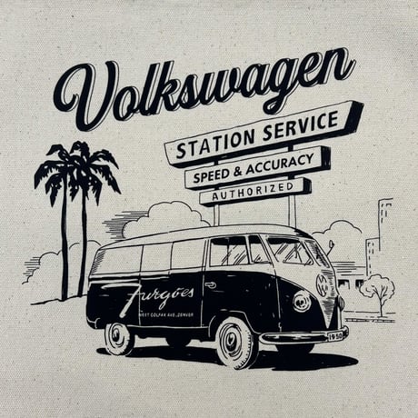 VWキャンバス地トートバック　A
