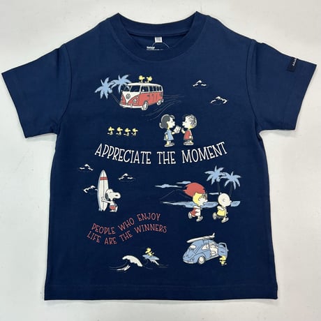 VW/PEANUTSコラボランダムプリントTシャツ　enjoy summer　159