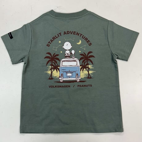 VW/PEANUTSコラボＴシャツ　starlit adventures 　158
