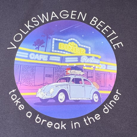 VW 　BEETLE　 サークルダイナープルパーカー　BVW9307M