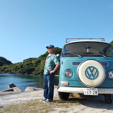 VW×PEANUTSコラボ　アロハシャツ　カーキSVW1542-272