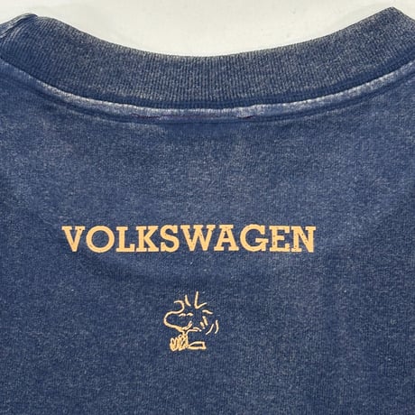 PEANUTSコラボ　RideFree　GOLF  ビンテージ加工Ｔシャツ