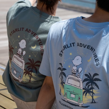 VW/PEANUTSコラボＴシャツ　starlit adventures 　158