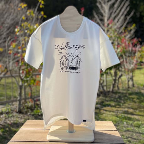 LADIES オーガニックコットンビートル＆バスTシャツKVW2357L