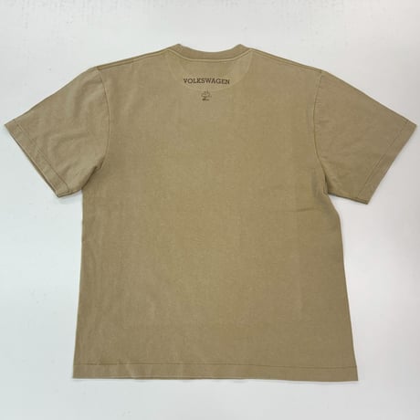 PEANUTSコラボ　Think　Small　BEETLE  ビンテージ加工 T