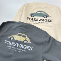 VW TYPE1 BEETLE 裏毛トレーナー DVW6303M