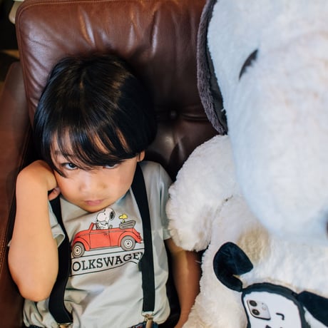KIDS　スヌーピー×VWプリントTシャツ　401C