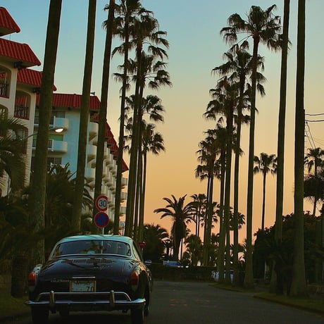 Karmann Ghia Tシャツ　 Yesterday Sunset Time CVW2301M