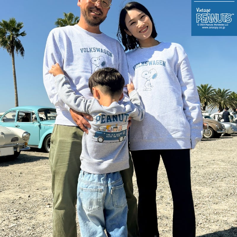 VW&PEANUTS コラボトレーナー PEANUTSの仲間とワーゲンバス SVW1343-1